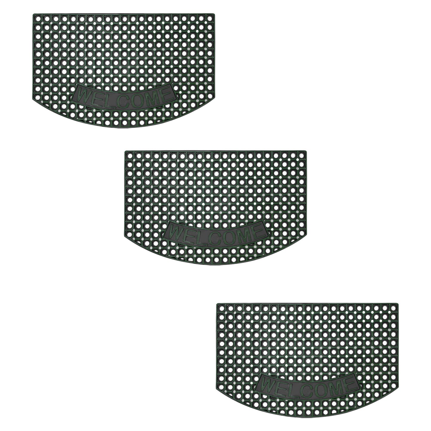 Rubber Door Mat - Non Slip Heavy Duty Welcome Doormats ~5148-10