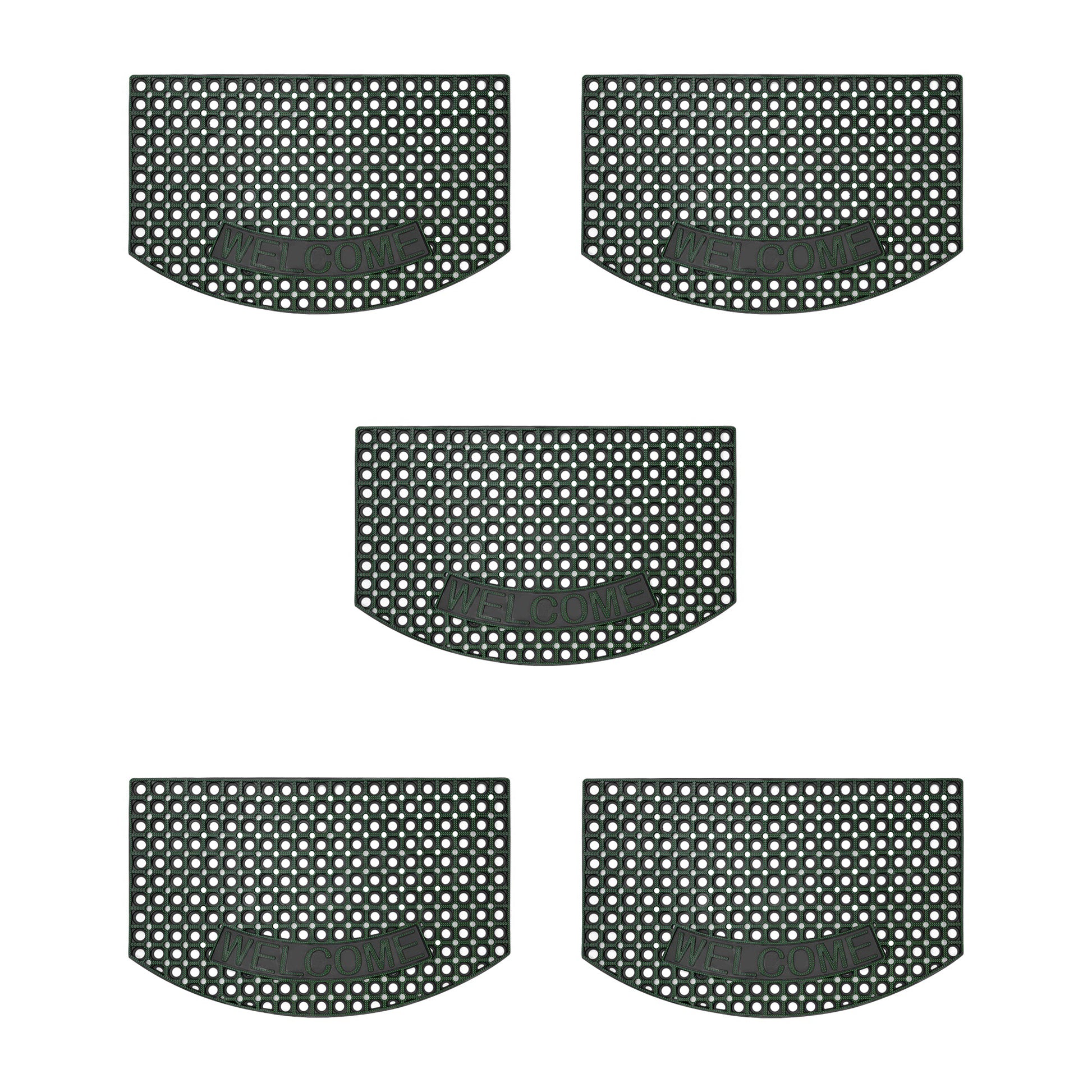 Rubber Door Mat - Non Slip Heavy Duty Welcome Doormats ~5148-11